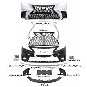 TT-ABC Body Kits for 2018–2024 Toyota Camry (Lexus‑Style) - TT-ABC