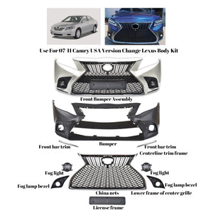 TT-ABC Front Body Kits for 2007–2011 Toyota Camry (Lexus‑Style) - TT-ABC