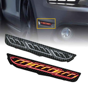 TT-ABC Led side lights 2pcs for 2010-2014 Ford Mustang Front Bumper Side Marker Light