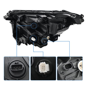 TT-ABC OE Headlight for 2024-2025 Toyota Tacoma Led Headlamp Assembly-TT-ABC-TT-ABC