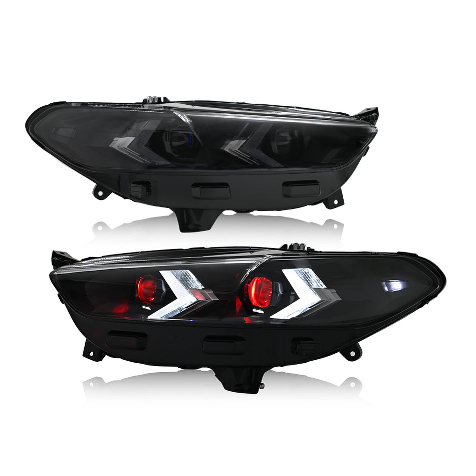 Demon Eye Headlights For Ford Fusion Mondeo 2013-2016 American version halogen headlights