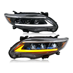 TT-ABC LED Headlights for 2011-2013 Toyota Corolla Headlamp Assembly - TT-ABC