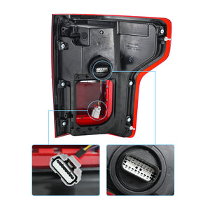 TT-ABC OEM Tail Light for 2015-2017 Ford F-150 LED BLIS Feature Tail Lamp Light Assembly - TT-ABC