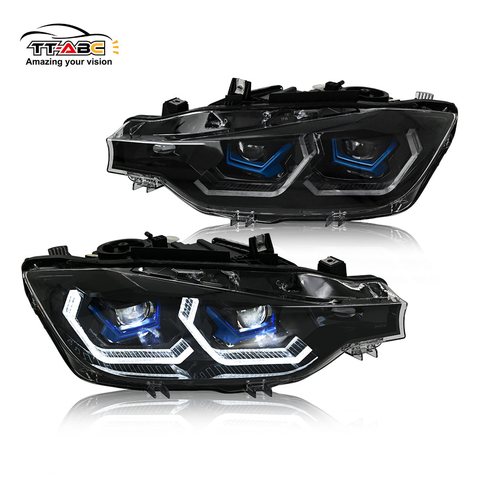 For 2013-2018 BMW 3-Series F30 F31 328i 335i LED Headlight Assembly Projector-TT-ABC-TT-ABC