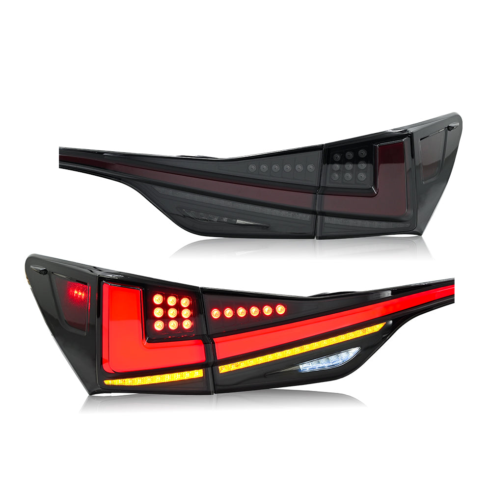 TT-ABC LED Tail Lights with Trunk Light for Lexus GS250 GS300 GS350 GS200t GSF F-Sport 2012-2021 Rear Lamps Assembly - TT-ABC