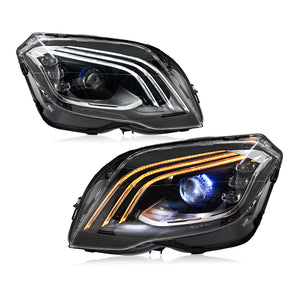 TT-ABC LED Headlights for 2013-2015 Mercedes-Benz GLK350 GLK250 Front Lamp Assembly - TT-ABC