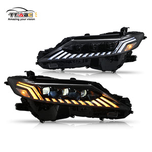 Used Led Headlight For 2018-2024 Toyota Camry SE LE XSE XLE TRD Headlight Assembly-TT-ABC-TT-ABC