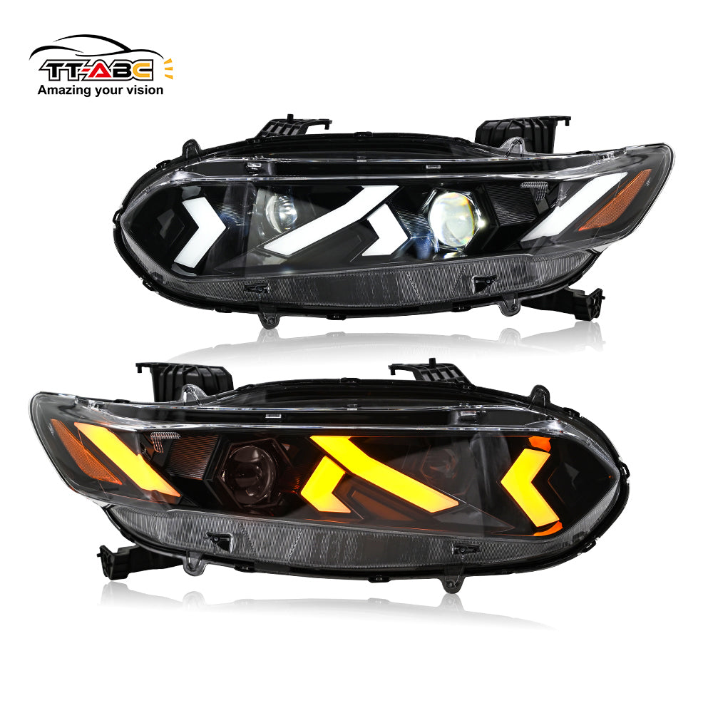 TT-ABC LED Headlight for 2018-2022 Honda Accord Sedan HeadLamps Assembly-TT-ABC-TT-ABC