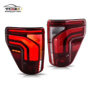 TT-ABC Led Tail Lights for 2020-2025 Ford F150 Turn Signals Brake Lamps-TT-ABC-TT-ABC