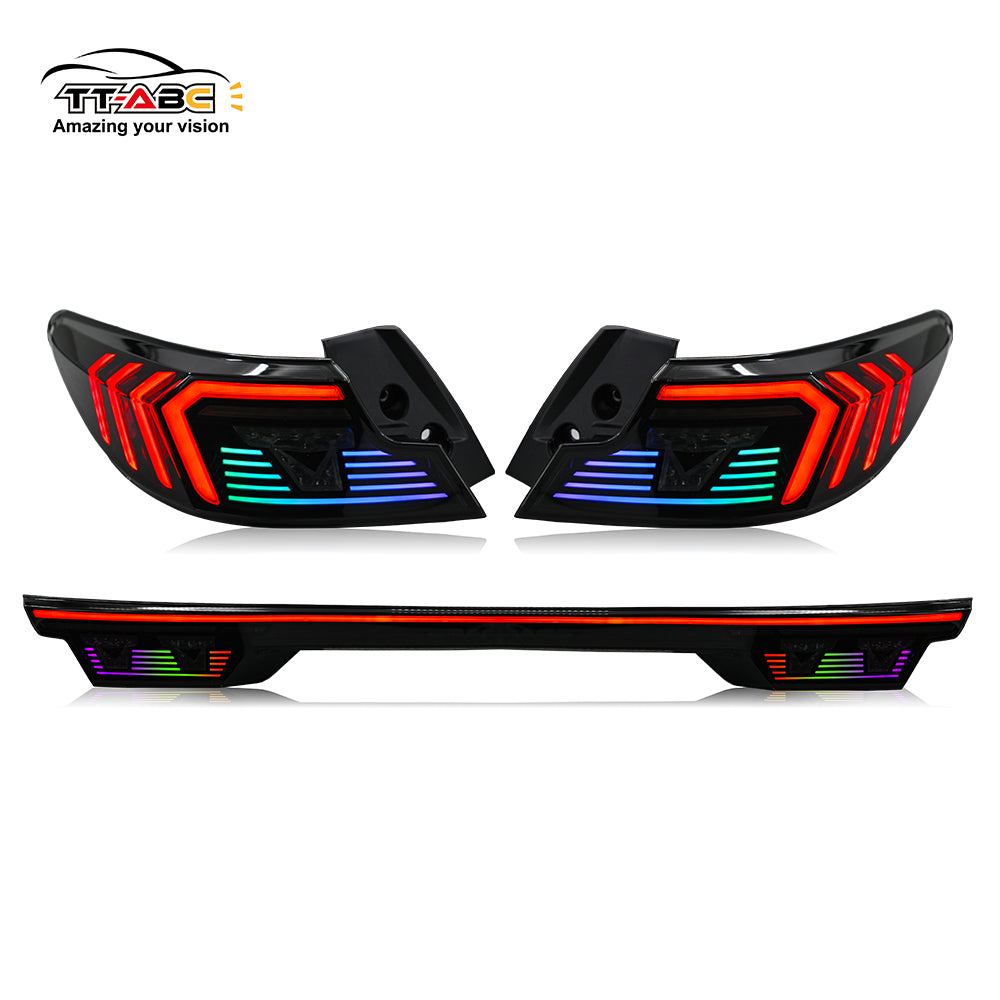 TT-ABC RGB Tail Lights For 2025-2026 Toyota Camry 9th Gen XLE XSE