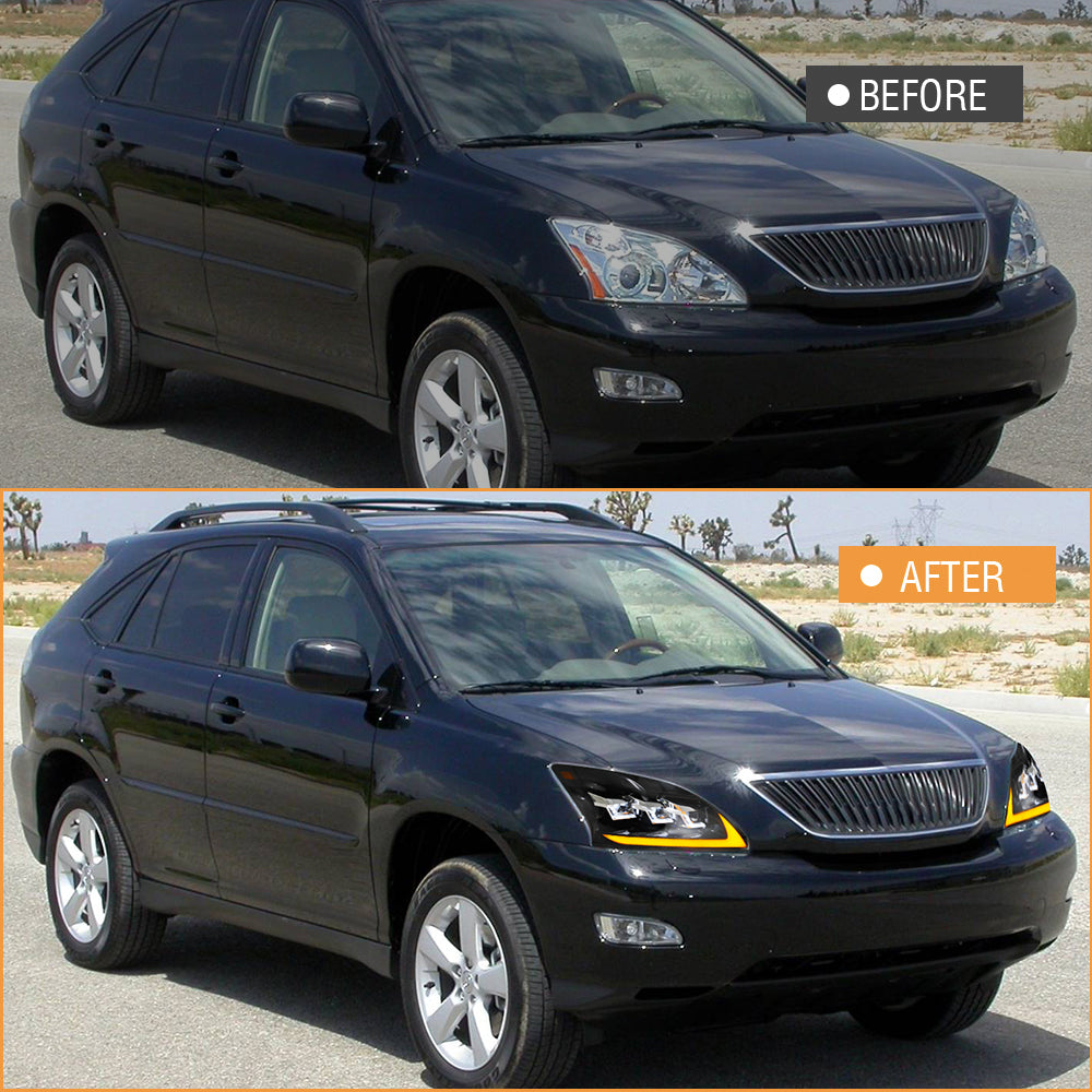 TT-ABC Led Headlights for 2004-2009 Lexus RX330 350 400H