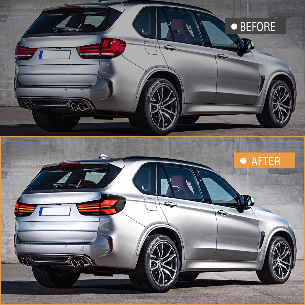 TT-ABC LED Tail Lights for 2014-2018 BMW X5 F15 Taillights Assembly