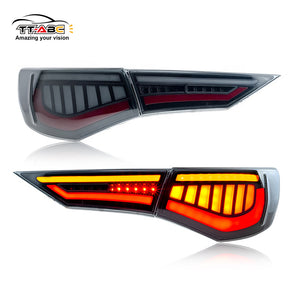 For 2019-2021 Nissan Sylphy/Sentra/Pulsar LED Tail Light with Start Up Animatio (Smoked/Red)-TT-ABC-TT-ABC