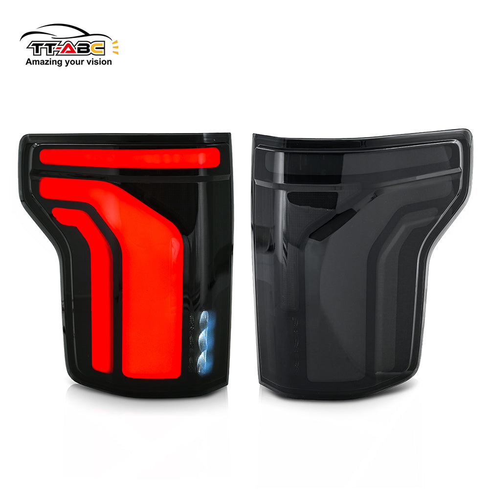 TT-ABC Led Tail Light for 2015-2019 Ford F150 No Radar Tail Light Assembly