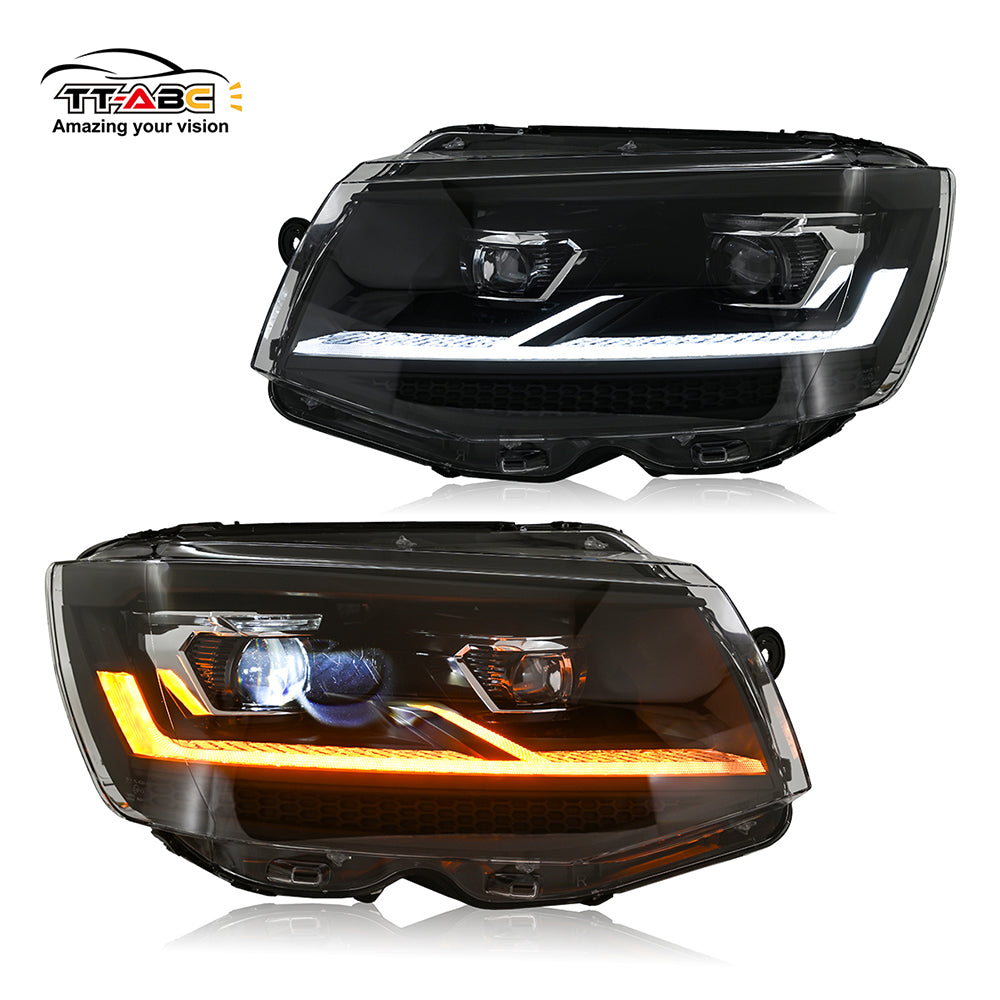 TT-ABC LED Headlights for 2014-2019 Volkswagen Multivan T6 HeadLamps Assembly