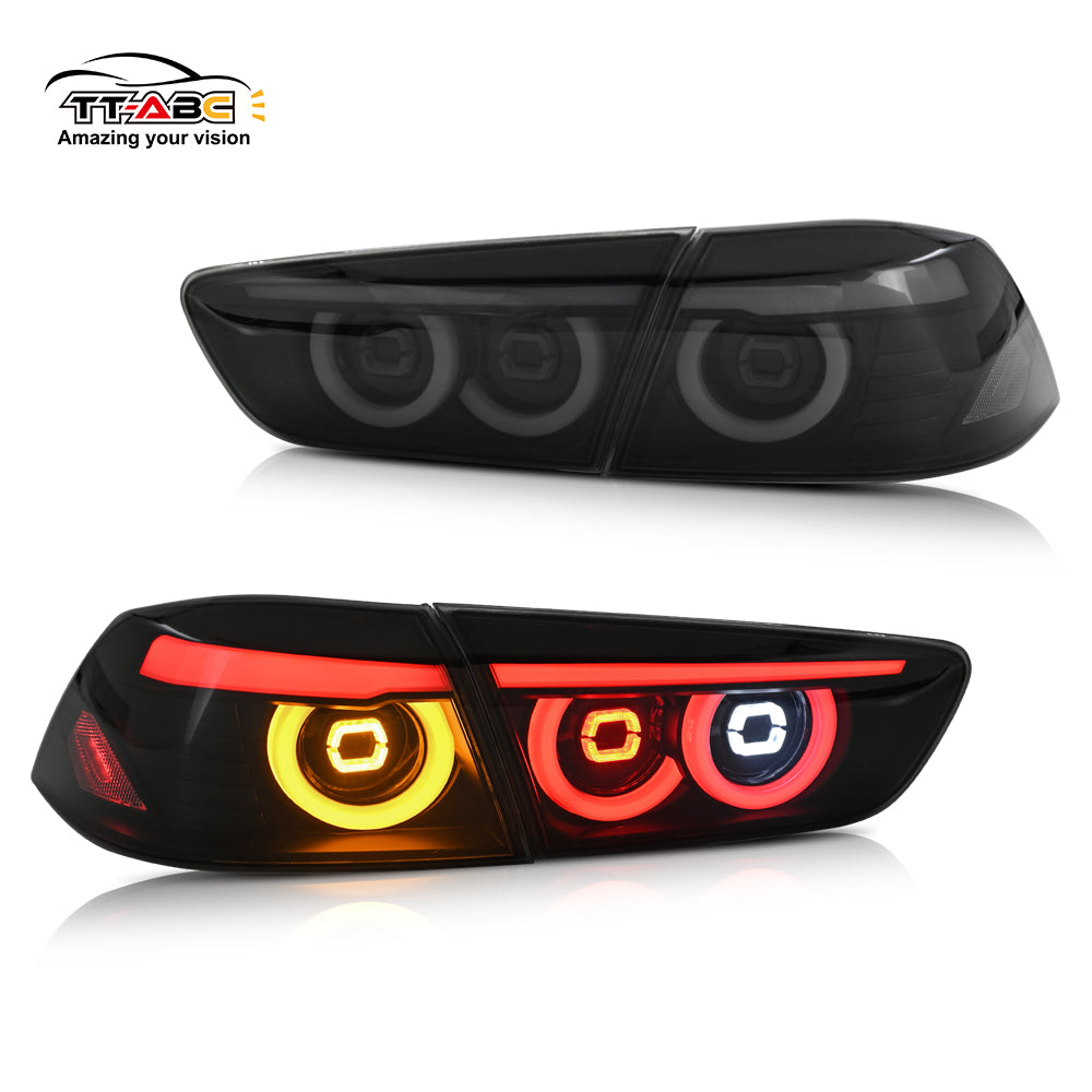 TT-ABC LED Tail Lights for 2009-2021 Mitsubishi Lancer EVO X Start TT-ABC LED Tail Lights for 2009-2021 Mitsubishi Lancer EVO X Start