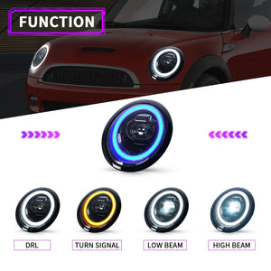 TT-ABC LED Headlights for 2001-2007 BMW Mini Cooper R50 R52 R53 Headlight Assembly - TT-ABC