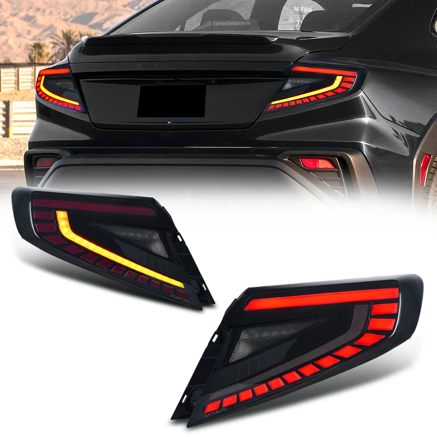TT-ABC Led Tail Lights for 2022-2025 Subaru WRX VB Base/Premium/Limited/GT/TS - TT-ABC