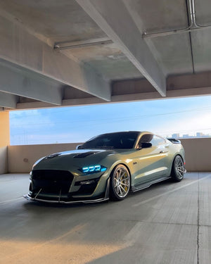 TT-ABC RGB Headlight For 2018-2023 Ford Mustang S650 Projector Front Lamp Assembly-TT-ABC-TT-ABC