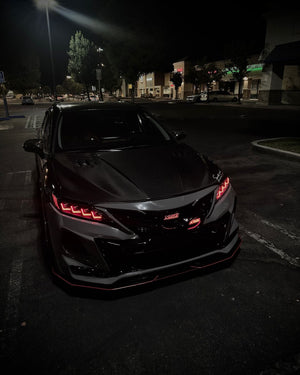 TT-ABC New RGB Headlights For 2018-2024 Toyota Camry LE SE XLE XSE TRD (Quad Projectors Headlights)-TT-ABC-TT-ABC