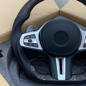 Carbon Fiber Steering Wheel for BMW G30 G20 G38 G31 G32 G11 G12 G01 G07 Steering Wheel - TT-ABC