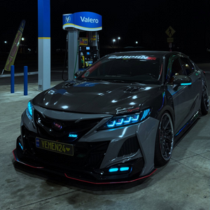 TT-ABC New RGB Headlights For 2018-2024 Toyota Camry LE SE XLE XSE TRD (Quad Projectors Headlights)-TT-ABC-TT-ABC