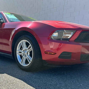 TT-ABC Led side lights 2pcs for 2010-2014 Ford Mustang Front Bumper Side Marker Light