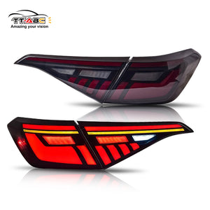 Smoke gray LED Tail Light Assembly for 2022-2025 11th gen Honda Civic-TT-ABC-TT-ABC