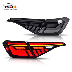 Smoke gray LED Tail Light Assembly for 2022-2025 11th gen Honda Civic-TT-ABC-TT-ABC