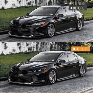 Demon Eye Headlights For 2018-2024 Toyota Camry LE SE XLE XSE TRD (Quad Projectors Headlights) - TT-ABC