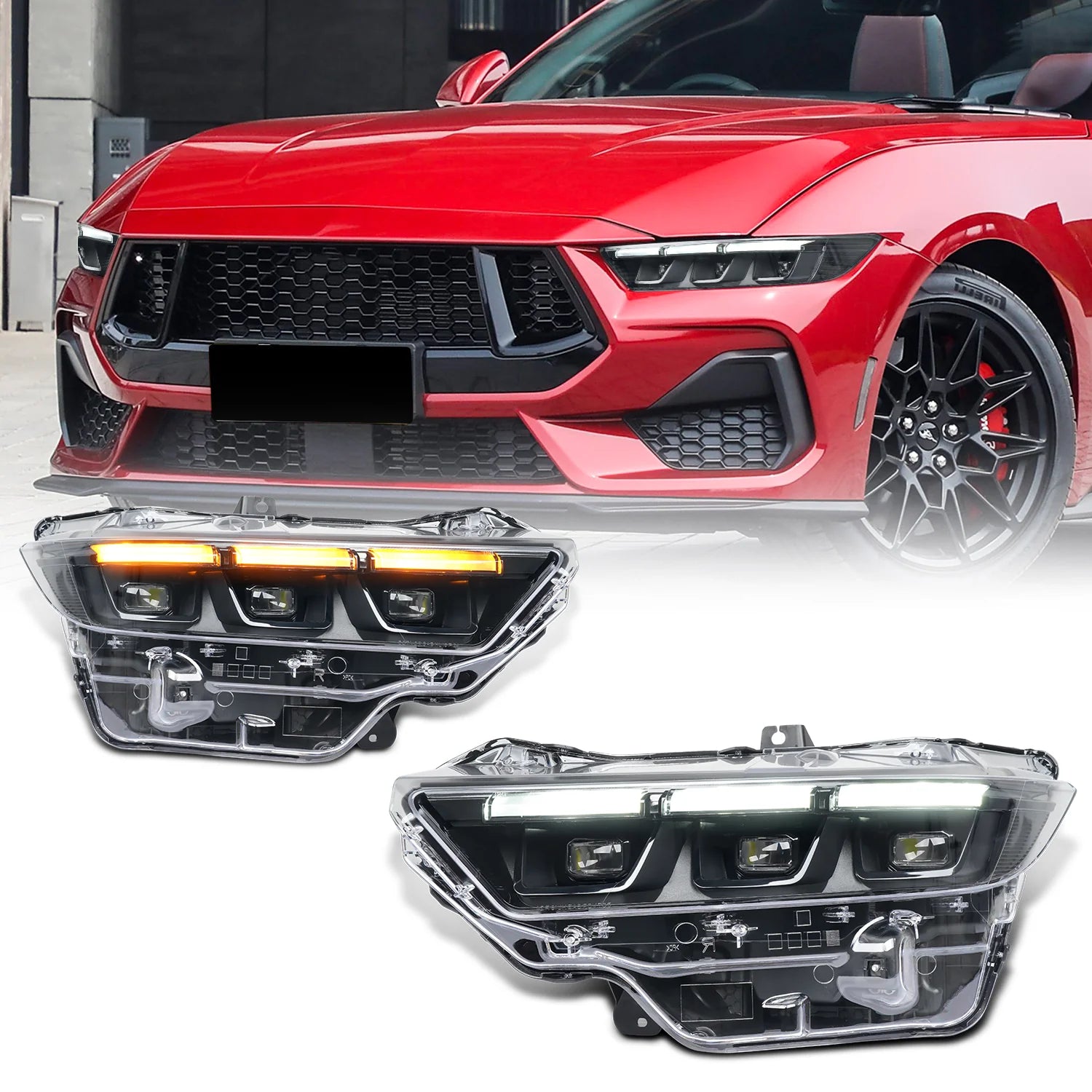 SKN For Mercedes-Benz S550 2007-2010 LED HID Xenon Headlight Hi/Lo+Fog SKN For Mercedes-Benz S550 2007-2010 LED HID Xenon Headlight Hi/Lo+Fog