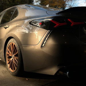 Smoke LED Tail Lights + Trunk set for 2018-2024 Toyota Camry Rear Lamp Assembly-TT-ABC-TT-ABC