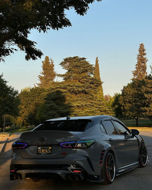 New RGB Tail Lights For 2018-2024 Toyota Camry 8th Gen Rear Lamp Assembly-TT-ABC-TT-ABC