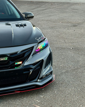TT-ABC New RGB Headlights For 2018-2024 Toyota Camry LE SE XLE XSE TRD (Quad Projectors Headlights)-TT-ABC-TT-ABC