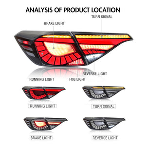 For 2022-2025 Honda Civic Accessories 11th Led Tail Lights With Start Animation Tail Lights Assembly-TT-ABC-TT-ABC