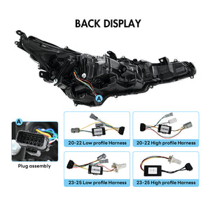 TT-ABC Led Headlights for 2020-2025 Toyota Corolla Sedan Headlamp Assembly - TT-ABC