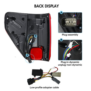 TT-ABC LED Tail Lights For Ford F150 2020-2025 Turn Signals Brake Lamps - TT-ABC