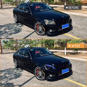 TT-ABC Led Headlight for 2008-2011 Mercedes-benz W204 C-Class C300 LED Sequential Projector Headlights - TT-ABC