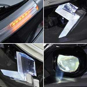 TT-ABC Led Headlights for 2005-2010 BMW 5-Series E60 525i 530i 540i Headlamps Assembly - TT-ABC