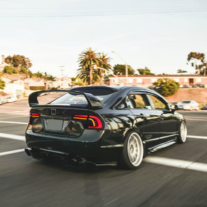 TT-ABC Led Tail Light For 2006-2011 Honda Civic Sedan 4-DR LED Brake Tail Lights - TT-ABC