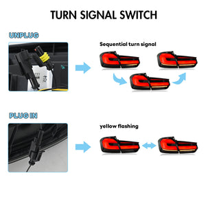TT-ABC LED Tail Light for 2013-2018 BMW 3-Series F30 Rear Lamps - TT-ABC