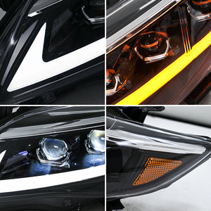 TT-ABC LED Headlights for 2011-2013 Toyota Corolla Headlamp Assembly - TT-ABC