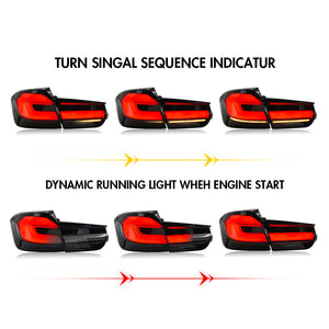 TT-ABC LED Tail Light for 2013-2018 BMW 3-Series F30 Rear Lamps - TT-ABC