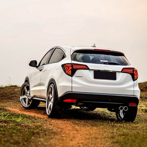 TT-ABC Led Tail Lights for 2016-2019 Honda HRV Animation Smoke Rear Lamp Assembly - TT-ABC