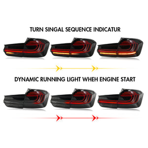 TT-ABC Led tail lights for 2013-2018 BMW 3 Series F30 F80 M3 320i 325i car accessories tail light assemblies with turn signal-TT-ABC-TT-ABC