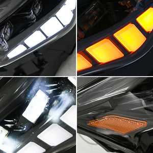 TT-ABC Led Headlights For 2013-2016 Lexus IS250 350 F IS200t/300 Sequential Head Lamps - TT-ABC