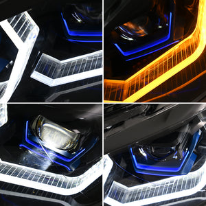 TT-ABC Led Headlight For 2010-2013 BMW E92 E93 3-Series HID Xenon Coupe LED Projector Front Headlight - TT-ABC