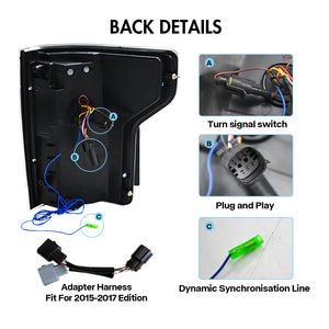 TT-ABC Digital Tail Light for 2015-2020 Ford F150 Animation Control(Blind spot is not supported) - TT-ABC