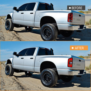 TT-ABC Led Tail Lights for 2002-2006 Dodge Ram 1500,2003-2006 Ram 2500 3500 Sequential Signal Tail Lamp - TT-ABC