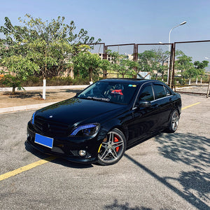 TT-ABC Led Headlight for 2008-2011 Mercedes-benz W204 C-Class C300 LED Sequential Projector Headlights - TT-ABC